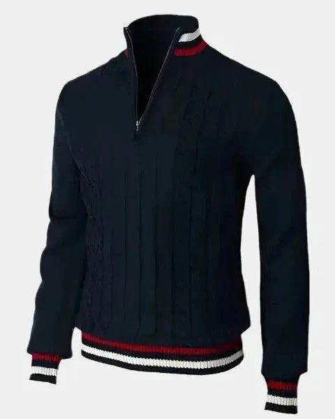 Уилям™ | Основен пуловер с висока яка