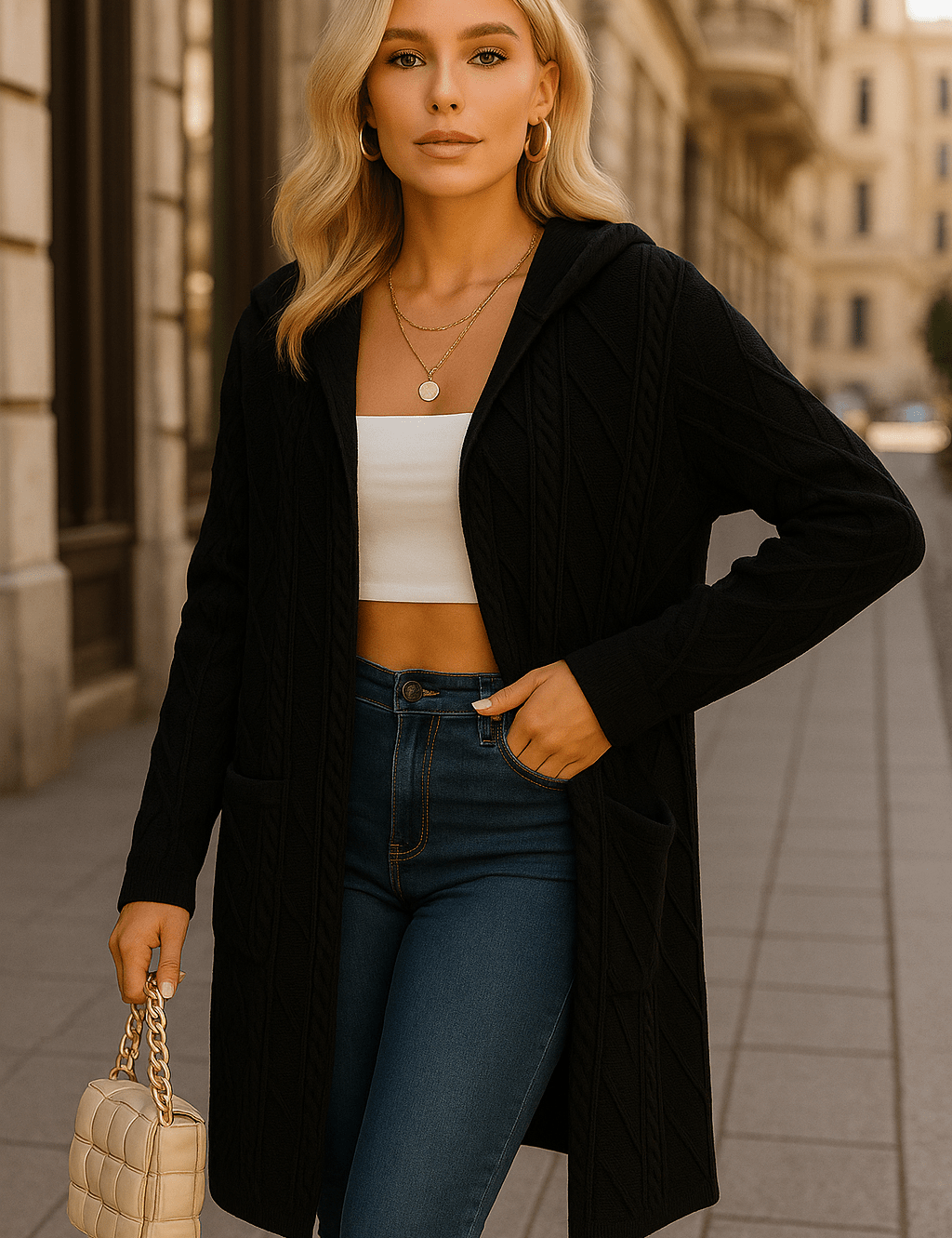 Zienna | Суитшърт с качулка