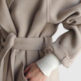 Ники - Дълго кашмирено палто