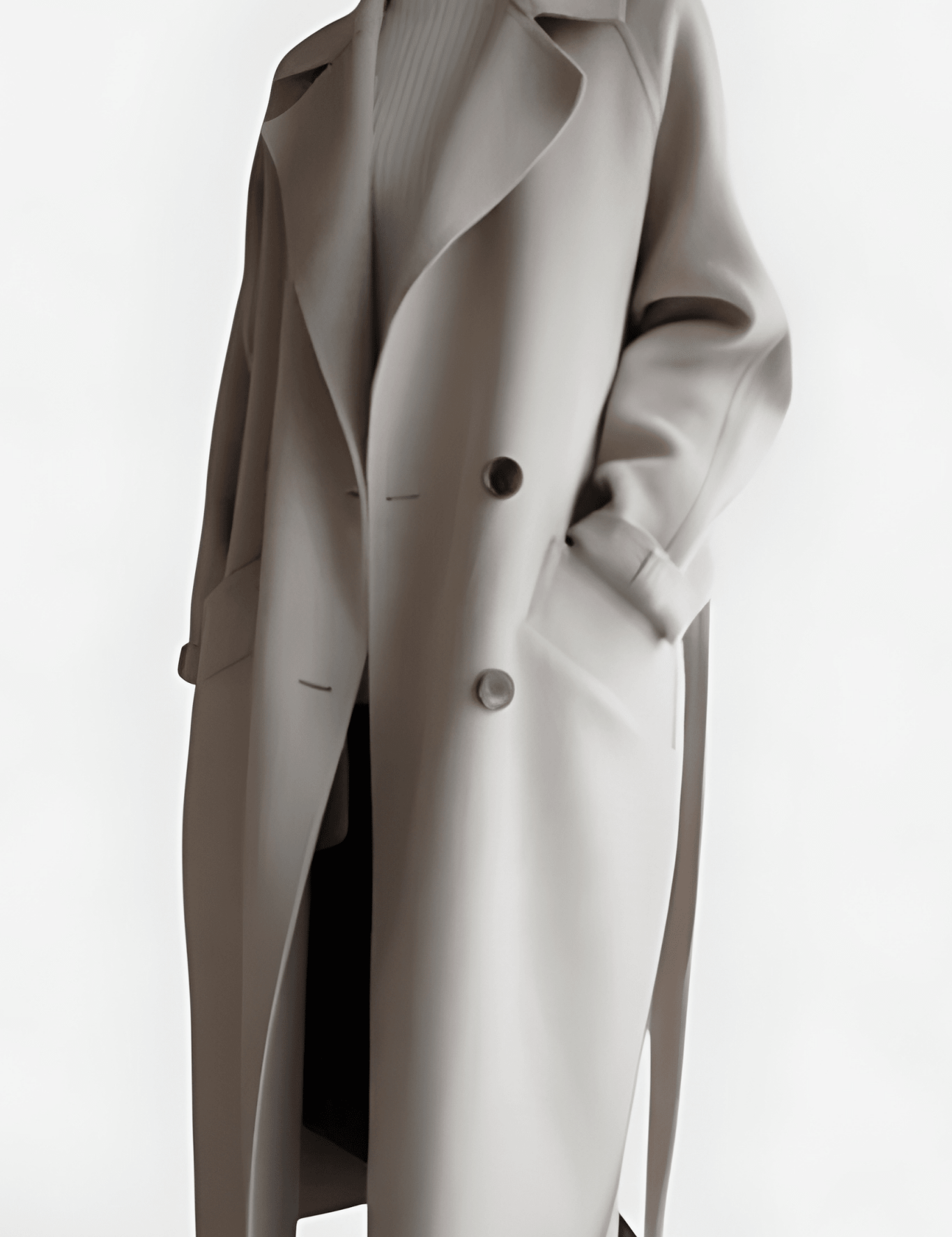 Ники - Дълго кашмирено палто