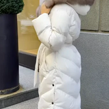 Nova™ | Елегантно палто с яка от синтетичен косъм